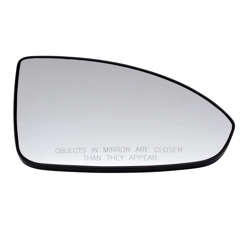 Rugged TUFF Passenger Side Mirror Glass Assembly For 2011 2012 2013 2014 2015 2016 Chevy Cruze and Chevrolet Cruze Limited Right Convex Heated Defrost 95215097 1325128 GM1325128 - Image 1